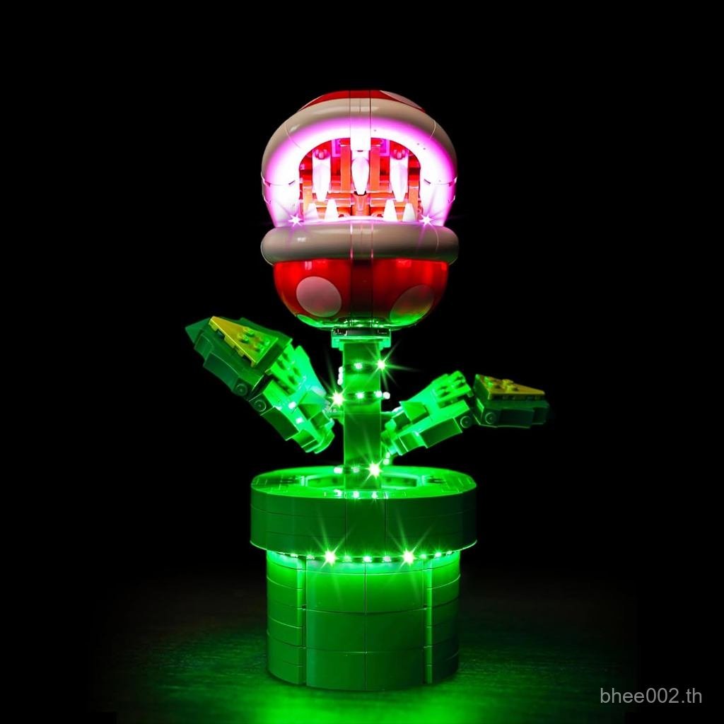 ชุดไฟ LED เข้ากันได้กับ Lego Piranha Plant 71426 ชุด DIY Creative Lighting ชุดอุปกรณ์เสริมเข้ากันได้
