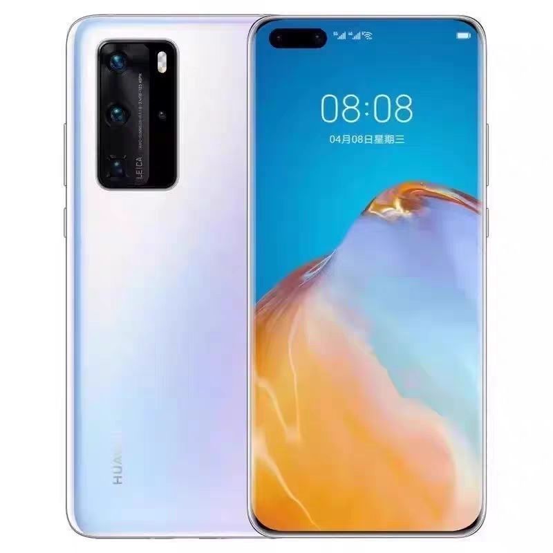 [มือที่สอง] Huawei p40pro Hongmeng ของแท้ Kirin 990 Netcom ราคาถูกโทรศัพท์มือถือเกมนักเรียนทํางานเคร