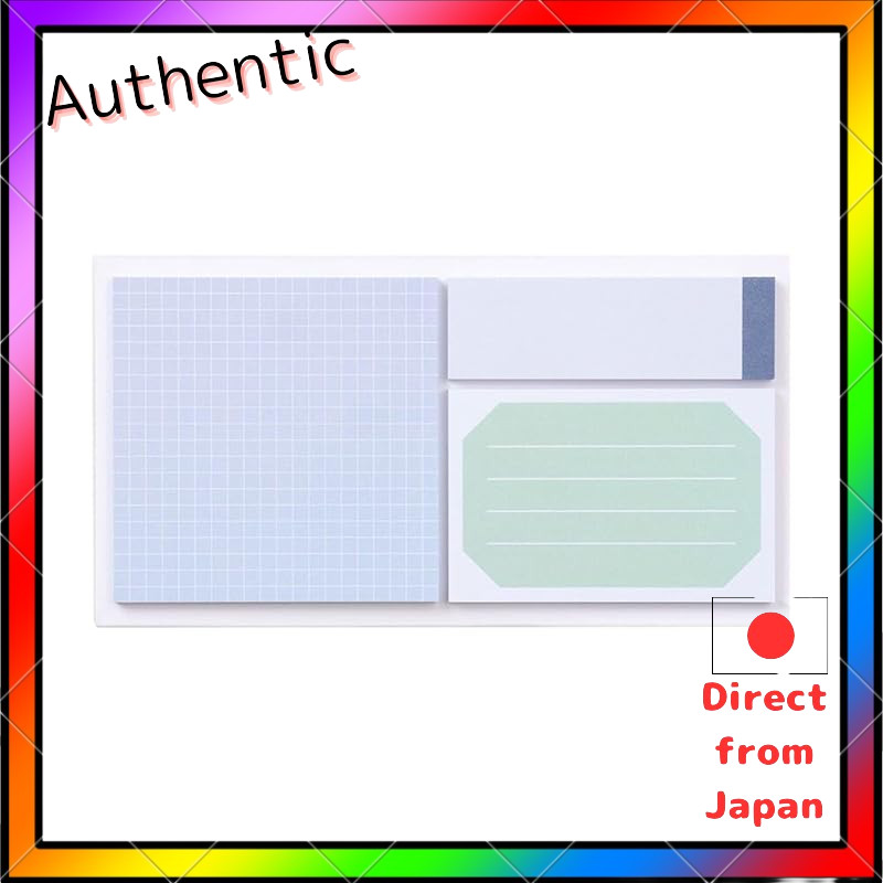 King Jim Sticky Notes Emily Assorted Type Blue Series EY3270-002