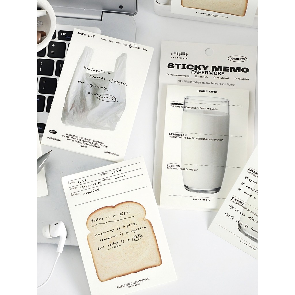 postit postit น่ารัก สติกเกอร์ N ครั้งพร้อมสติกเกอร์โน้ตเหนียว