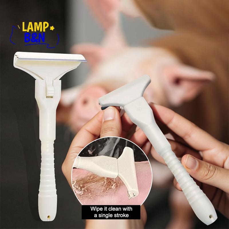 [ข&N] หมูผิวไขมันขูดเครื่องมือมีดพิเศษสําหรับโกนขนหมู, โกนขนสัตว์, โกนหมู ฮอฟส์ กําจัดน้ํามัน มีด1พีซี [ใหม่]