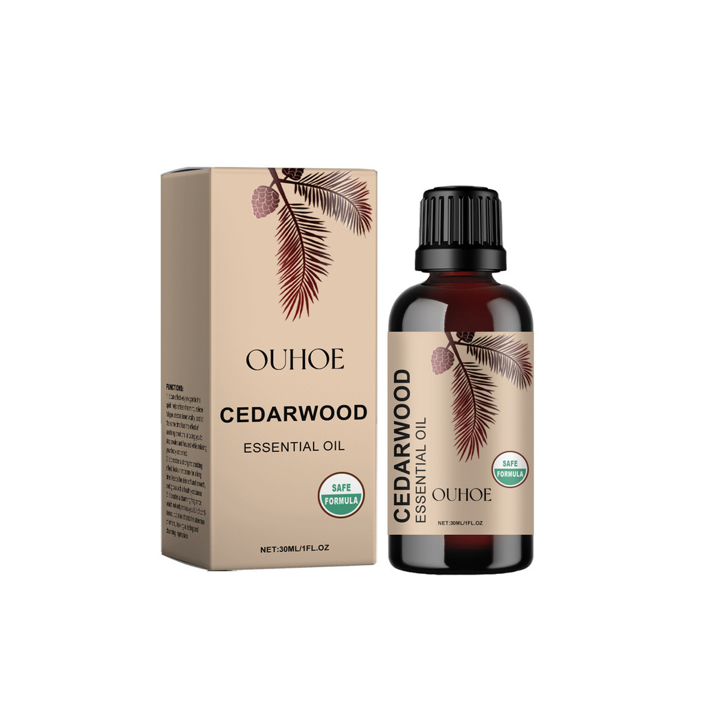 [คลังสินค้าพร้อม] OUHOE Cedar Soothing Essential Oil Moisturizing Moisturizing Soothing Balance น้ํา