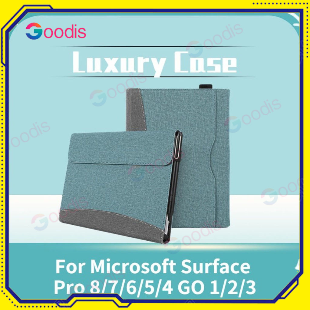 เคส กันกระแทก Microsoft Surface Case Pro 7 6 5 4 7+ Go 2 3 4 Pro 13 11 10 9 8 Cover เข้ากันได้กับคีย์บอร์ด คลุม แขนเสื้อ