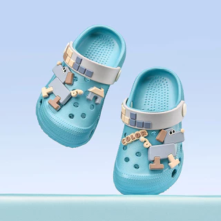 Cheerful Mario 13-20ซม Slipper เด็ก การ์ตูน รองเท้าแตะหมาเด็ก หลายสี รองเท้ารัดส้นเด็กเล็ก