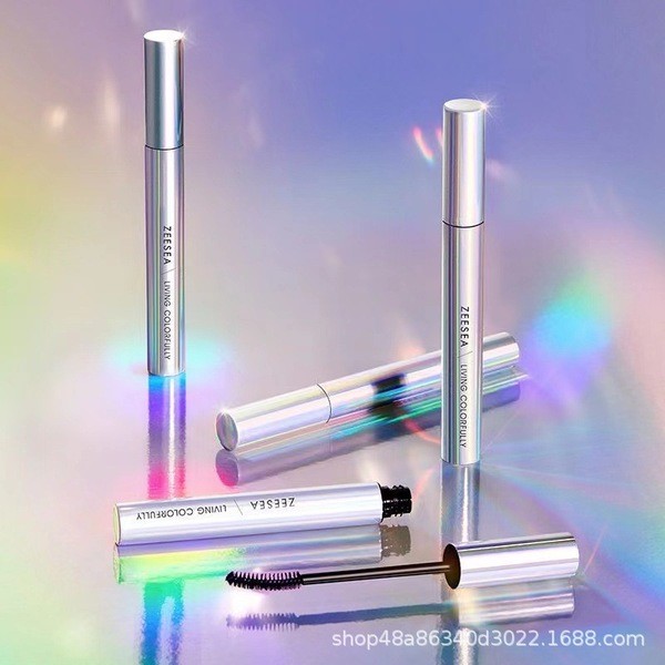 มาสคาร่าผม มาสคาร่า canmake ZEESEA สีสัน Multi-Effect มาสคาร่าไพรเมอร์หญิงกันน้ํายาวดัดผมติดทนนาน No