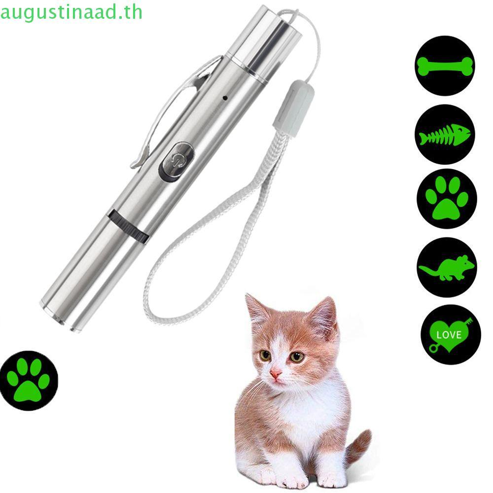 NYTRO Lazer Pointer Laser Projection Multi รูปแบบ USB ชาร์จลูกแมว Scratching Interactive Light ของเล