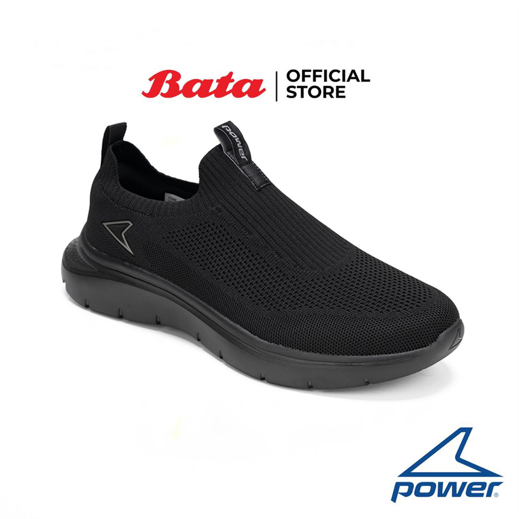 Bata บาจา Power รองเท้าเดินออกกำลังกาย แบบสวม สำหรับผู้ชาย รุ่น ITSUKI สีเทา 8282189 สีดำ 8286189 สีมะกอก 8287189