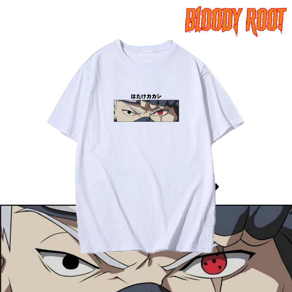 เสื้อยืด Kakashi Hatake / เสื้อยืดอนิเมะ Naruto Shippuden Kakashi