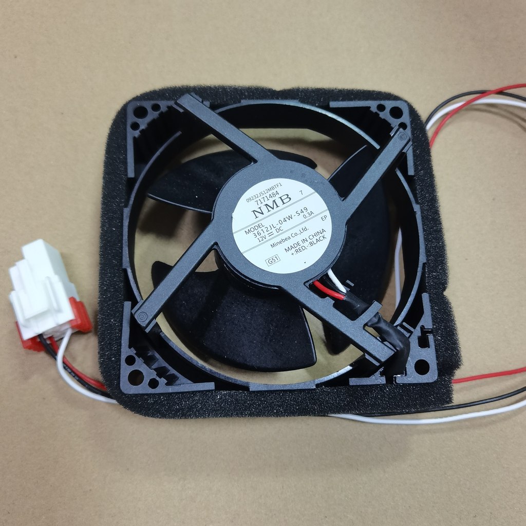 เหมาะสําหรับพัดลมตู้เย็น Samsung NMB-MAT รุ่น 3612JL-04W-S49 12V 0.3 A 9.2 ซม.