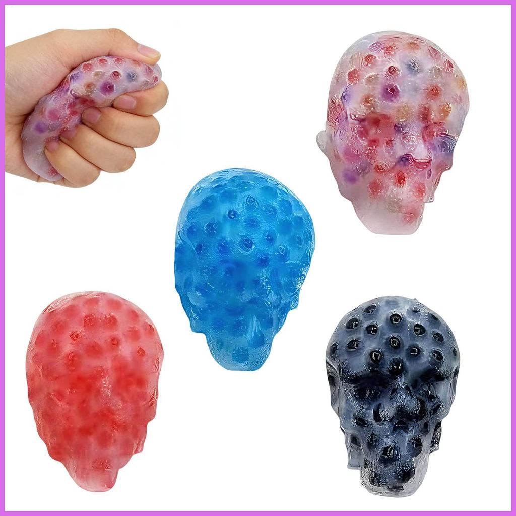 Pimple pop Fidget 4 ชิ้นที่สมจริงนุ่มแปลกบีบ Fidget ของเล่นจําลองสิว Pop สําหรับคนรักครอบครัว chwuie