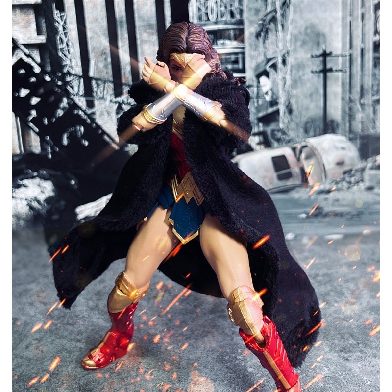 [เสื้อคลุมshangi] McFarlaneand DC Wonder Woman Cloak 1984 Gelgardo ไม่มีตุ๊กตา