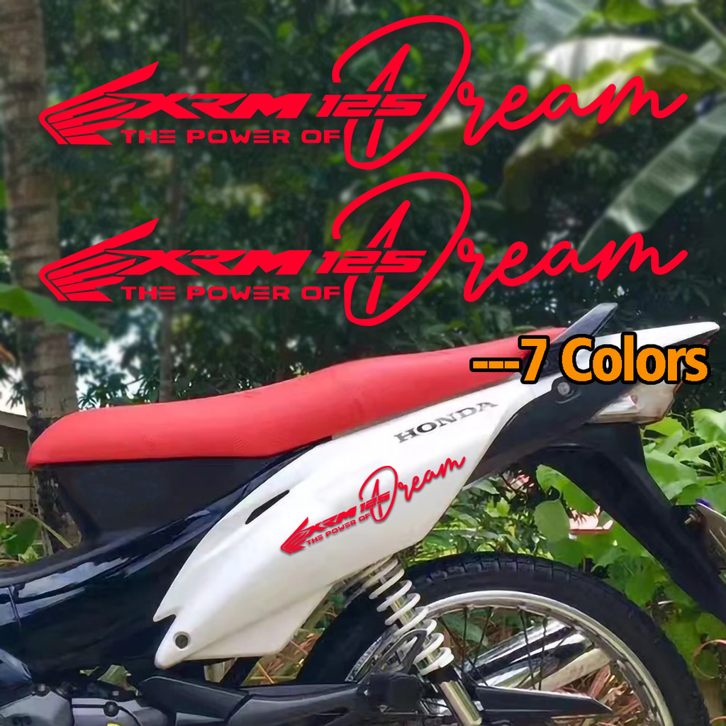 สําหรับHONDA XRM 125 สติกเกอร์รถจักรยานยนต์XRM125 สะท้อนแสงกันน้ําไวนิลDecalสําหรับรถมอเตอร์ไซด์หัวด