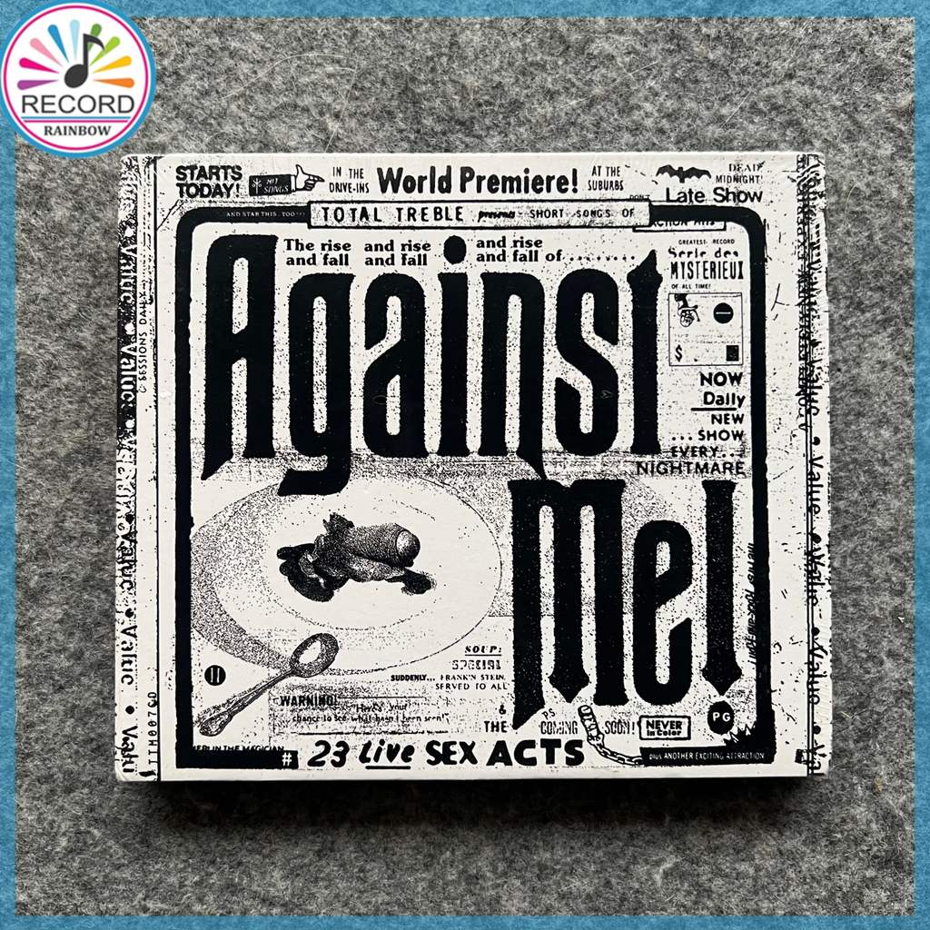 Against Me 23 Live Sex Acts Original 2CD Album [Sealed] Brand New 1Z04572