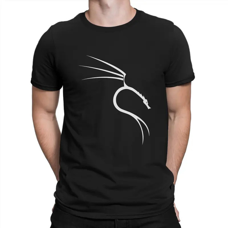 โปรแกรมเมอร์รูท Kali Linux การเขียนโค้ดคอมพิวเตอร์ เสื้อยืด Kali Linux สไตล์วินเทจโกธิค เสื้อยืดผู้ช