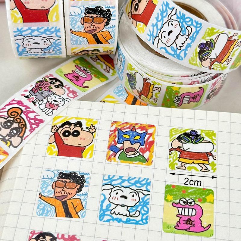 บีบีเอช 500แผ่นน่ารักการ์ตูนสติกเกอร์กาวสาวบัญชีมือหนังสือของเล่นตกแต่งของขวัญ พระสาบาน