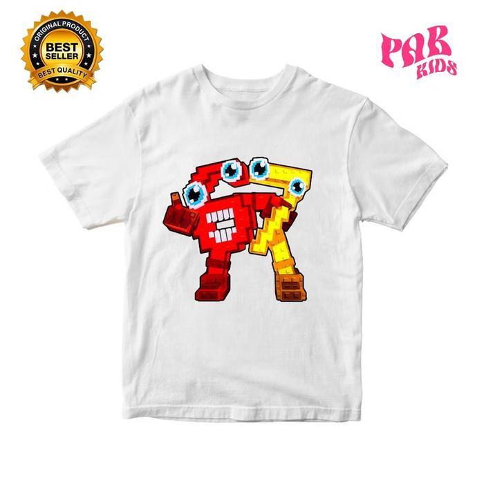 เสื้อยืดเด็ก Roblox Six Seven 67 Steal A Brainrot Roblox Fashion  100-150㎝  Roblox 67 Six Seven05