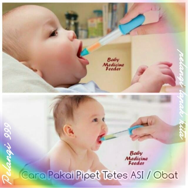 Rainbow - 5ml Baby Medicine Dropper / Dropper สําหรับดื่มยาเด็ก