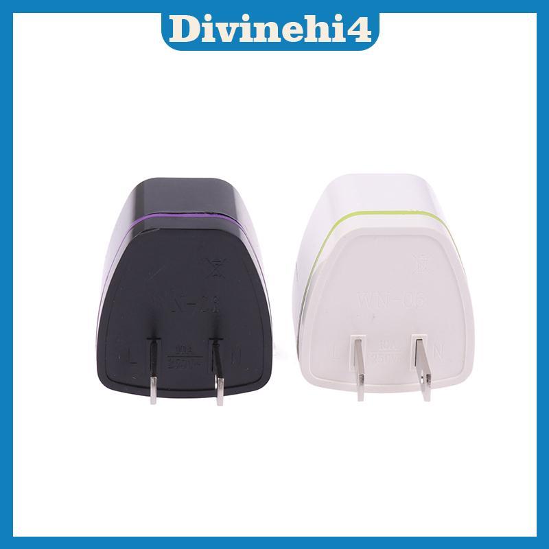 <divinehi4> Universal US Japan Plug Adapter International AU UK EU เป็น JP Travel Adapter เครื่องชาร