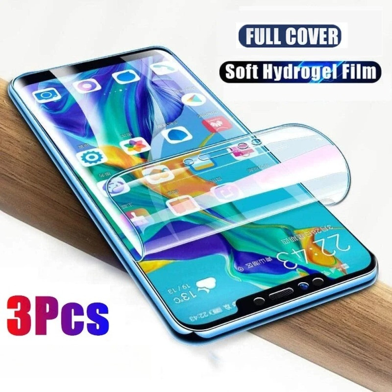 3 ชิ้น Anti Blue Light Hydrogel ฟิล์มสําหรับ Oukitel C7 C6 C5 C3 C2 Matte Frosted Screen Protector ส