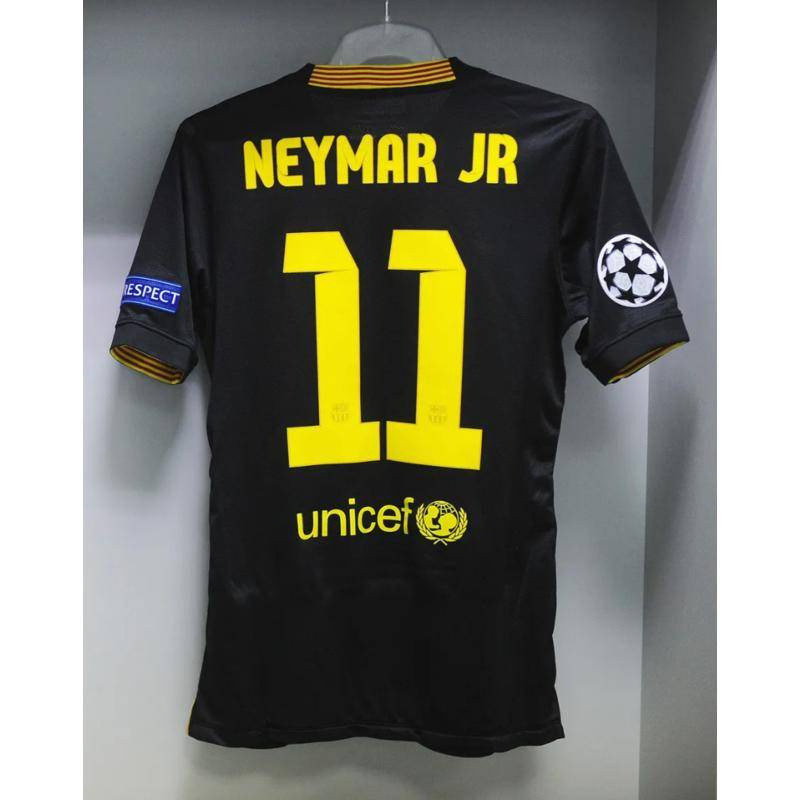 Retro Blona T-shirt 2013 2014 Neymar JR 11