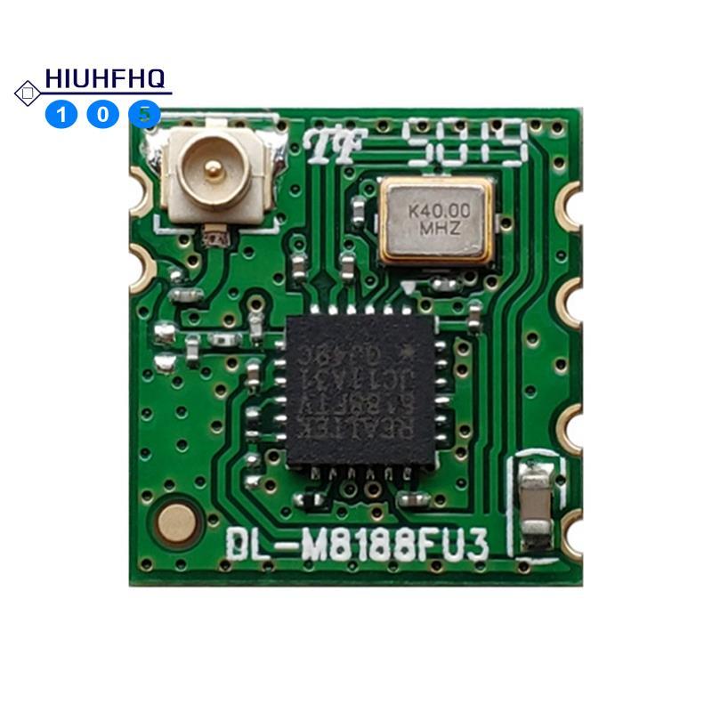 Hiuhfhq106RTL8188FTV โมดูล WIFI ไร้สายพร้อมบล็อกสําหรับ Linux Android อินเทอร์เฟซ USB 2.4GHz BL-M818