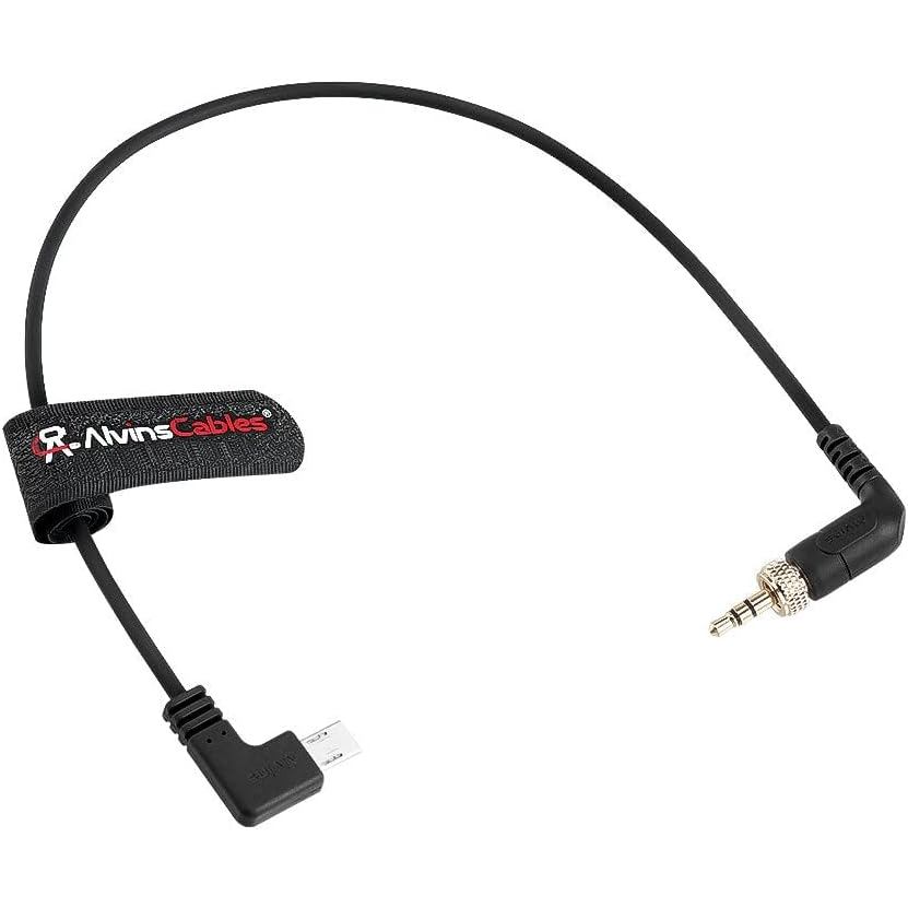 สาย Timecode สําหรับ Sony FX3| FX30| A7S3| กล้อง A1 ล็อคสาย TRS เป็น Micro USB ขนาด 3.5 มม. สําหรับ 