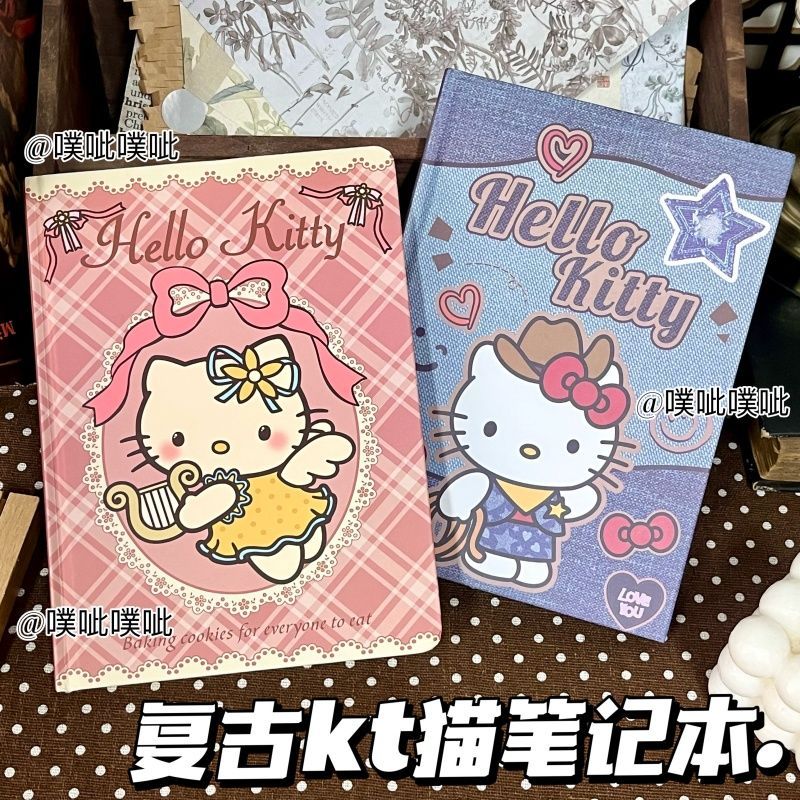 New Product#[Hard Cover Book Protector]A5Katie Notebook Cute Hardcover Student Journal High-Quality 