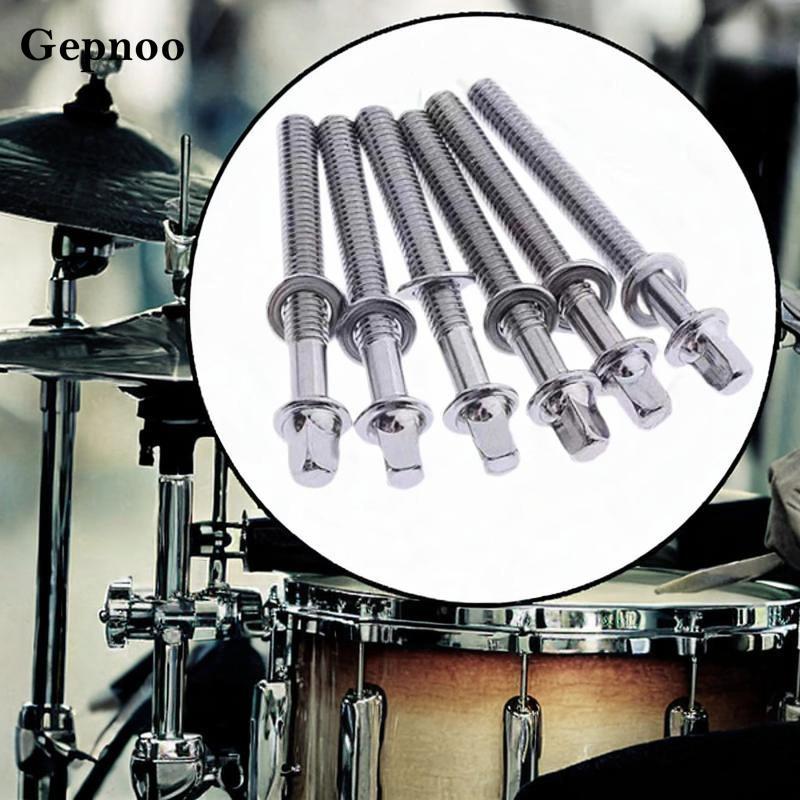 [Gepnoo] ชุดหนีบกลอง 6 ส่วน, สกรูกลอง, สกรูยึดกลอง, การดึงกลอง ราคา ถูกที่สุด ดีลบีเคเค แกลเลอรีภาพที่ 5