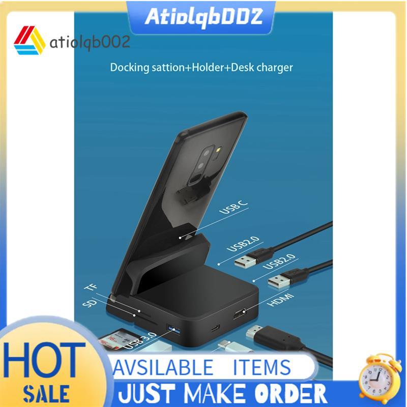 Docking Station Type C ถึง Hdtv Docking Station ที่วางโทรศัพท์มือถือเหมาะสําหรับโทรศัพท์มือถือและแล็