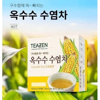 [ฉลากไทย] Teazen Corn Silk Tea ทีเซน ชาไหมข้าวโพด ชาลดบวม ลดโซเดียม ไม่มีคาเฟอีน ไม่มีน้ำตาล
