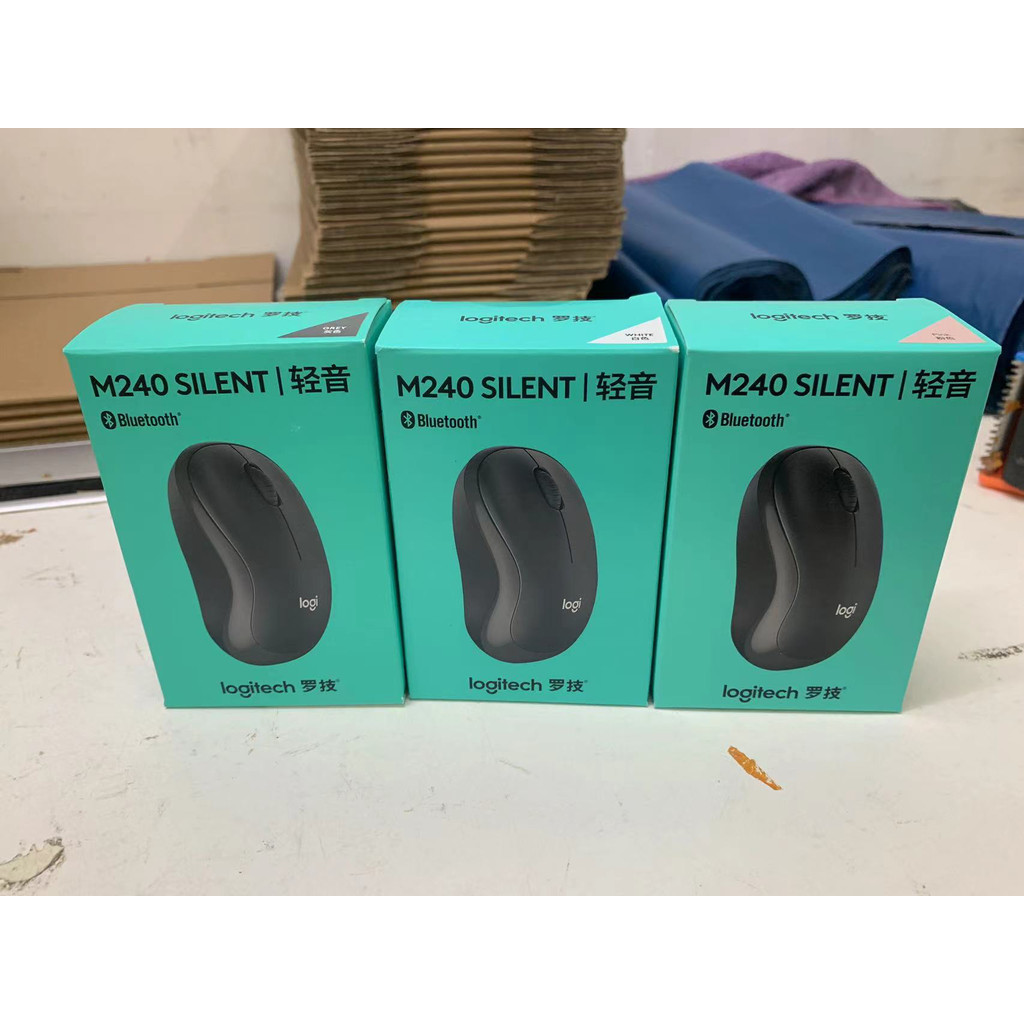 ( บลูทูธ เสียงเงียบ) chichang แบรนด์ใหม่จีนแท้ที่ยังไม่ได้เปิด โลจิเทค ม240 เมาส์บลูทูธไร้สายสํานักง