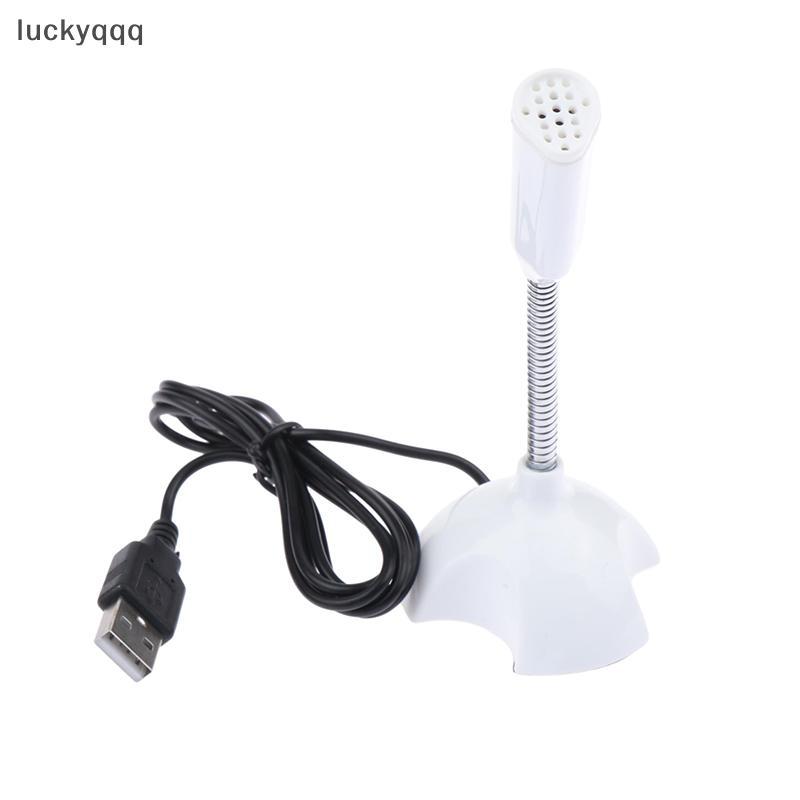 Luckyqqq 3.5 มม.แล็ปท็อปไมโครโฟน USB Desktop Stand Mic พร้อมสําหรับสตูดิโอคําพูดร้องเพลงสําหรับเล่นเกมสตรีมมิ่งได้ดี ราคา ถูกที่สุด ดีลบีเคเค แกลเลอรีภาพที่ 4