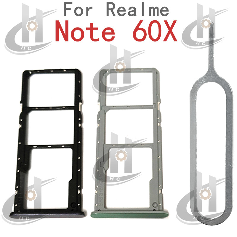 สําหรับRealme Note 60X RMX3938 ถาดซิมการ์ดผู้ถือช่องเสียบการ์ดReader SD Slotอะแดปเตอร์อะไหล่