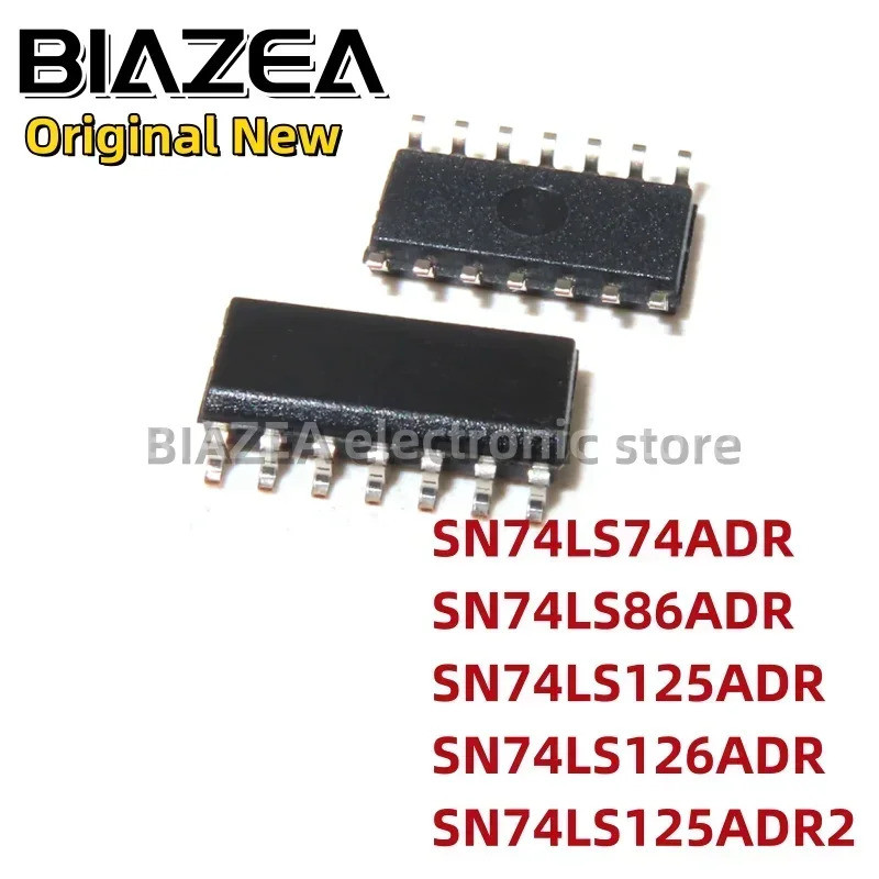 5 ชิ้น SN74LS74ADR SN74LS86ADR SN74LS125ADR SN74LS126ADR SN74LS125ADR2 SOP14 ชิปเซ็ต