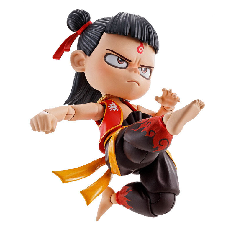 Bandai SHF Demon Boy Against the World Nezha Ao Bing Fengshen Action Figure Limited Edition ของเล่นอ