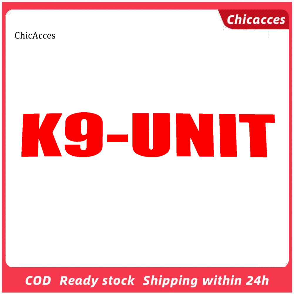 <ChicAcces>K9-Unit Car-Styling Vehicle Body Window สติ๊กเกอร์สะท้อนแสงตกแต่ง