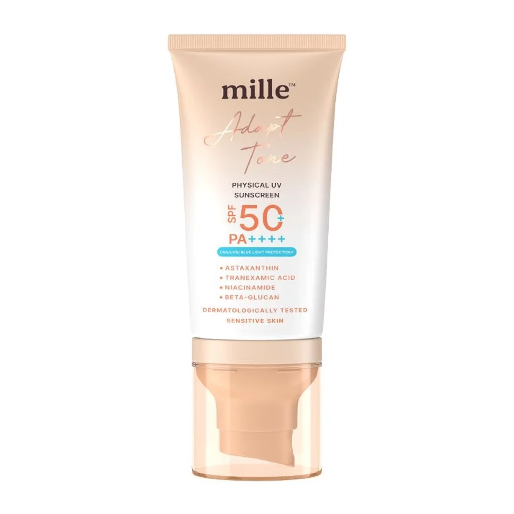 Mille มิลเล่ อเดป โทน ฟิซิคอล ยูวี ซันสกรีน SPF50+ PA++++ 40ก.