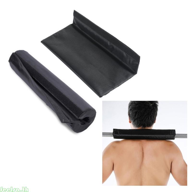 Feela ปรับ Barbell Squat Pad ยกน้ําหนักโฟม Pad Gym ไหล่ป้องกัน Pad Bar Mat Squat คอ Pad ฟิตเนส S