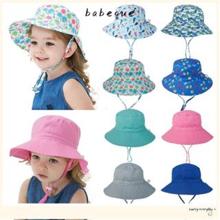 บาเบเก้ หมวกกันแดดเด็กสําหรับ0-8ปีชายหญิงปีกกว้างคอหูปกป้องก…