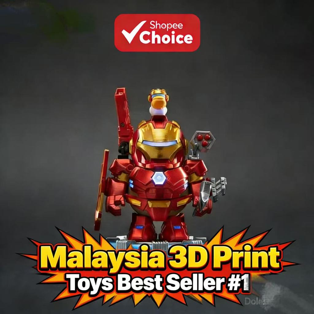 ราคาเข็ม [ของแท้] Fast Shipping Magnetic Iron Man Capybara Doll Decompression Toy 3d การพิมพ์ Iron Man Kapibara เดสก์ท็อปตกแต่ง Cool Mecha Capybara ของขวัญทํามือ