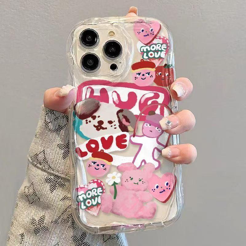 การ์ตูนDoodleลูกสุนัขสําหรับRealme 15T 14T 14 Pro Plus 15 10 9 Pro C71 C73 C75 C75X C61 C63 C65S C67