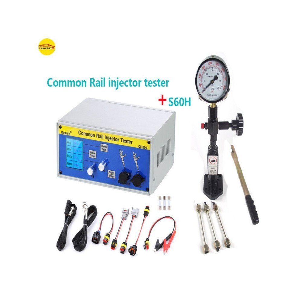 Can Pulse 4 แรงดันไฟฟ้ารางไฟฟ้ารวม am-cit800 หัวฉีดน้ํามันเชื้อเพลิงหัวฉีดไฟฟ้าเครื่องทดสอบการฉีด ci