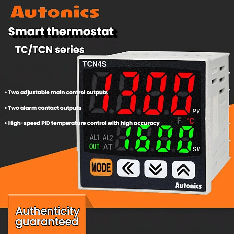 เทอร์โมสตัท Autonix TCN4h/TCN4m/TCN4s-24TC4S-14R จอแสดงผลดิจิตอลเทอร์โมสตัทอัจฉริยะ