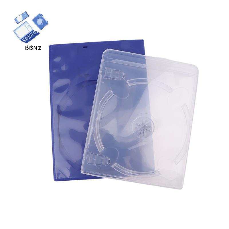 [BBNZ] สําหรับ PS2 PS3 เกมแผ่นดิสก์กล่องเก็บพลาสติก Double CD Blu Ray Box DVD Disc Box Dual Pa BD Bo