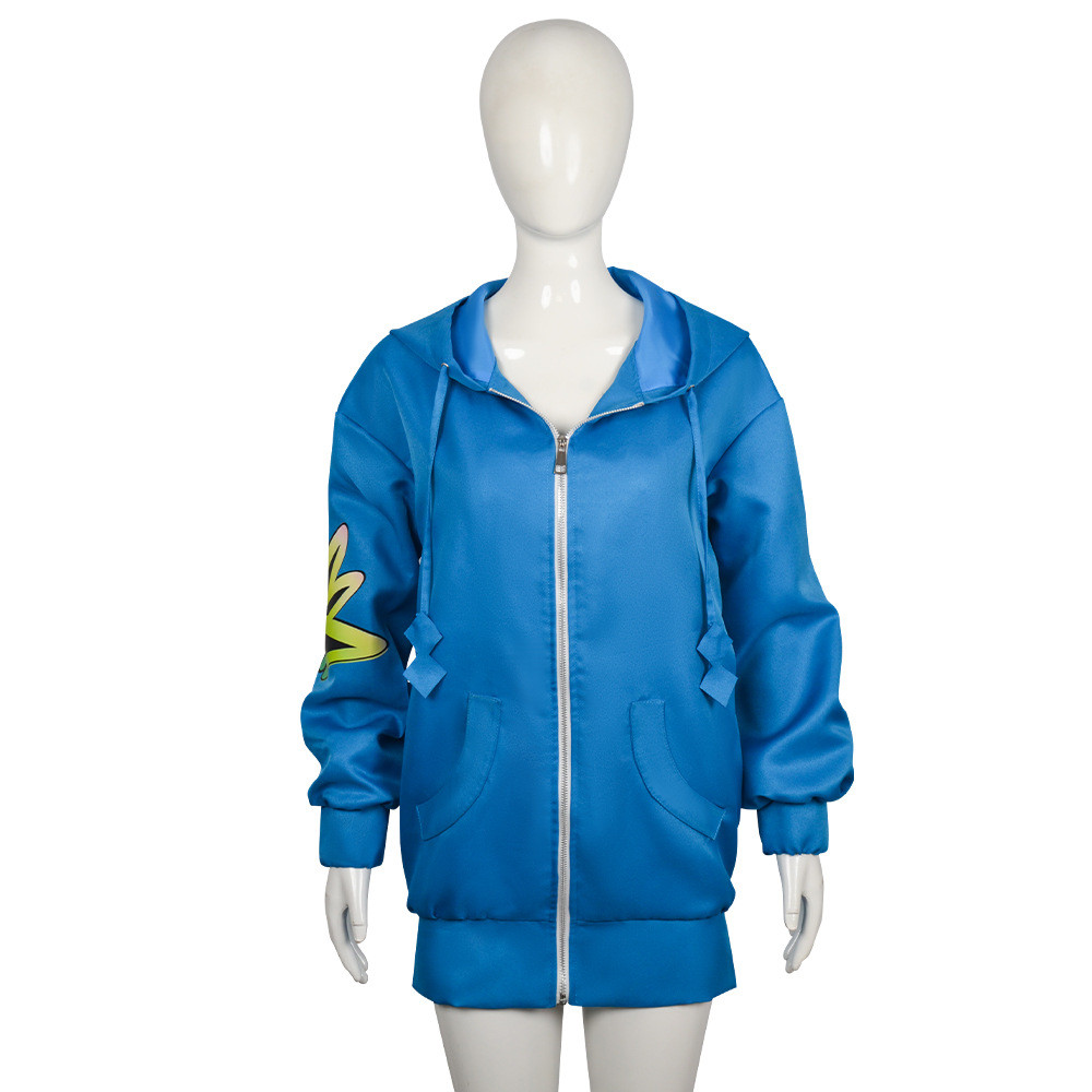 Pokémon Legend ZA เกมคอสเพลย์ เสื้อยาวมีฮู้ด พิมพ์ลาย Tortoiseshell พร้อมจัดส่ง