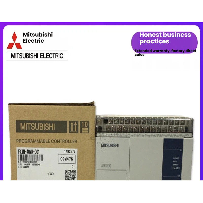 Mitsubishi Original PLC Programming Controller FX1N-14MR-001/14MT 60MR/MT 24MR 40MR/MT