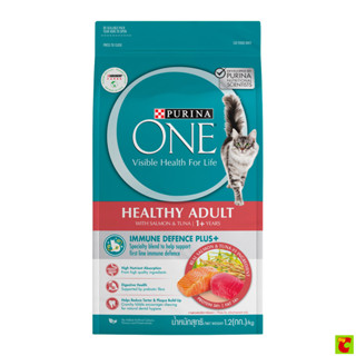 เพียวริน่า วัน เฮลตี้ อะเดาท์ อาหารแมวชนิดเม็ด สูตรผสมปลาแซล…