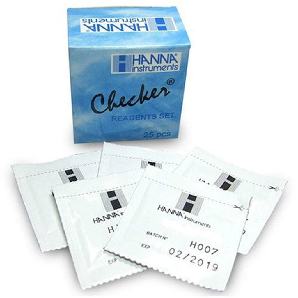 สารทำปฎิกิริยา HI701-25 Reagents for HI 701 (Free Chlorine), 25 Tests