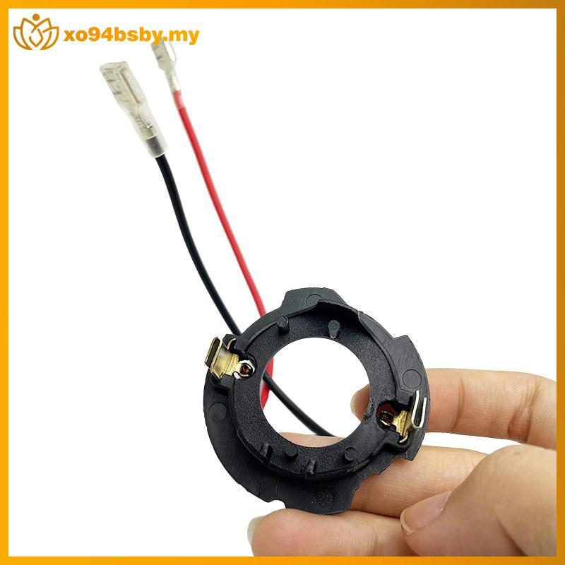 Xo94bsby 2 ชิ้นไฟหน้า Soet อะแดปเตอร์สําหรับกอล์ฟ 5 MK5 Jetta H7 LED ไฟหน้าหลอดไฟฐานผู้ถือ Retainer 