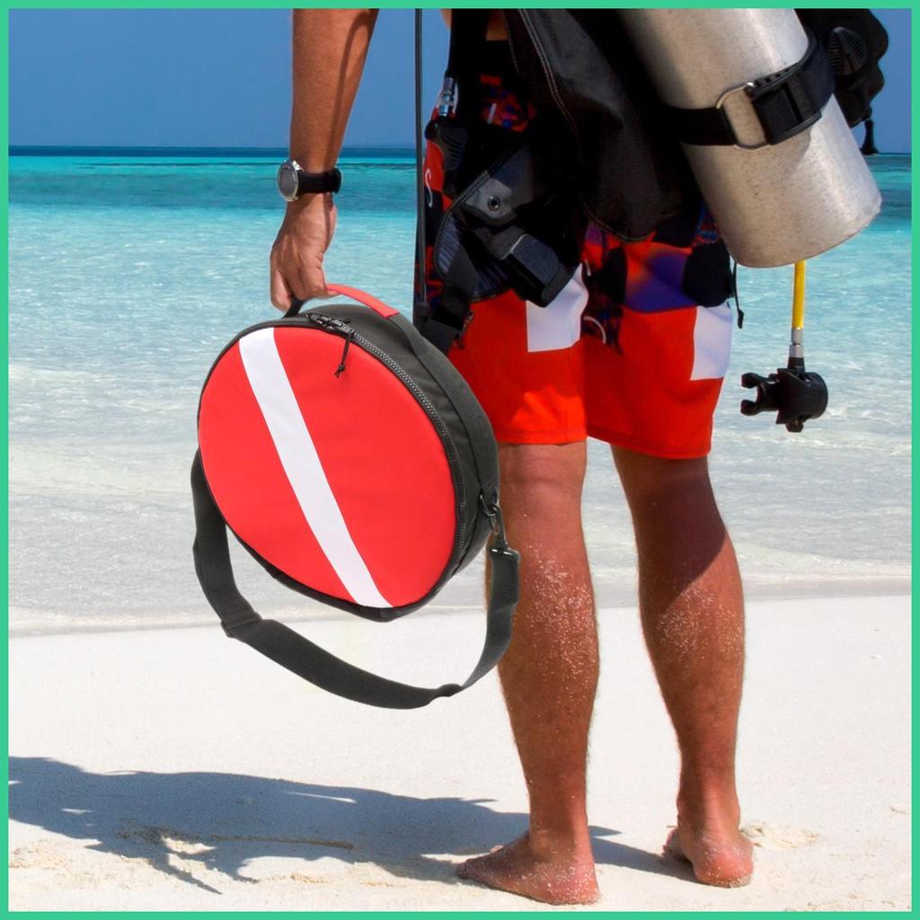 Scuba Regulator กระเป๋าไนลอน Scuba Regulator ป้องกันโฟมกรณีดําน้ําดูปะการังอุปกรณ์เสริมกระเป๋าซิป ta